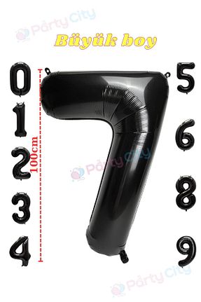 بادکنک مشکی Party City - کد 463139686
