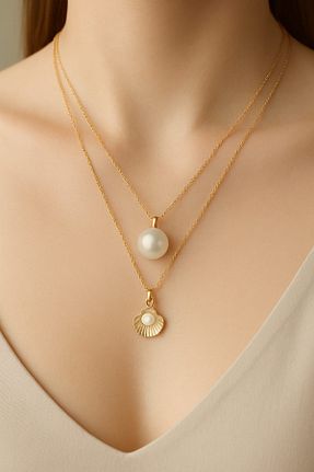 گردنبند جواهر متالیک زنانه monalisatoka - کد 936451198