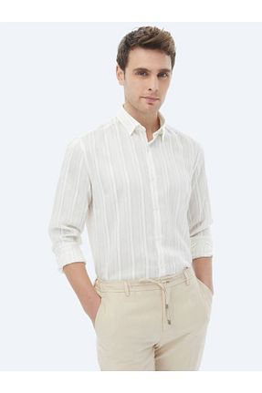 پیراهن سفید مردانه رگولار Kip - کد 818045727