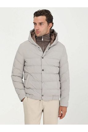 کاپشن طوسی مردانه رگولار Kip - کد 366997205