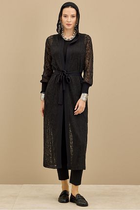 کلاه و ابایا نباتی زنانه بافتنی Tığ Triko - کد 936504389