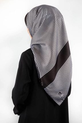 روسری مشکی پلی استر VİOLLA - کد 331613797