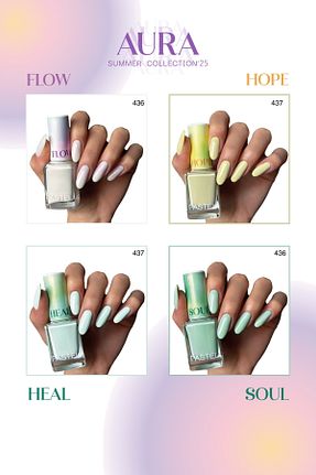 لاک ناخن رنگی Pastel - کد 935284962