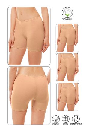 ساق شلواری بژ زنانه بافت ÖZKAN underwear - کد 857830912
