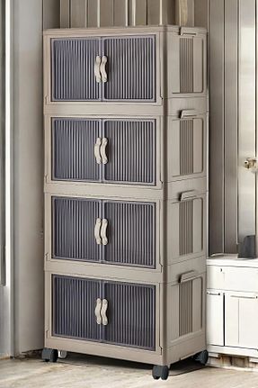 کابینت چند منظوره قهوه ای پلاستیک Decorev - کد 936873881