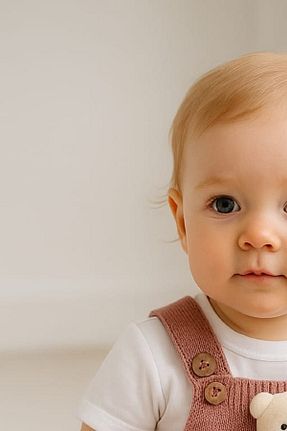 سرهمی صورتی بچه گانه بند دار GOGOBABY - کد 762578797