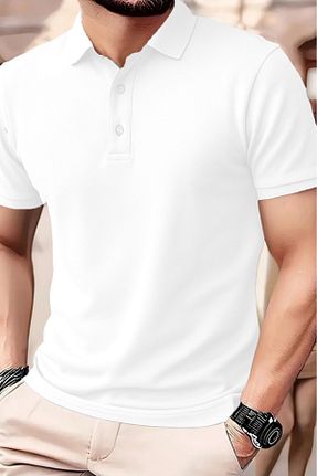 تیشرت سایز بزرگ سفید مردانه اورسایز LUNAVISTA - کد 936871858