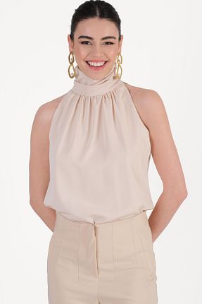 بلوز رنگی زنانه ساده Spazio - کد 936554256