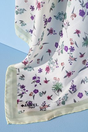 روسری رنگی پلی استر JAWEL - کد 936558031