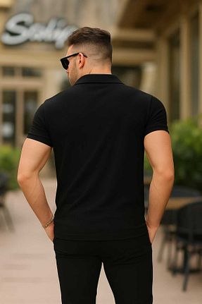 پیراهن مشکی مردانه اسلیم فیت ROCKBLACK - کد 822422836