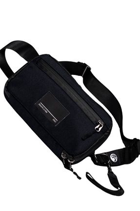 کیف کمری مشکی مردانه پارچه ای KraftCover - کد 936571098