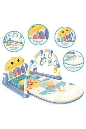 فرش بازی آبی Evet NillyToys - کد 936615212