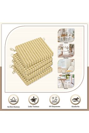 بالشتک صندلی زرد Evim - کد 936885713