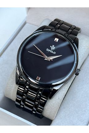 ساعت مچی مشکی مردانه 41-45 میلی متر S.POLO - کد 380101754