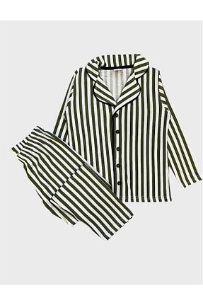 ست لباس راحتی سبز بچه گانه %100 پنبه ALİŞ KİDS - کد 936634303