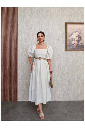 لباس بژ زنانه بافتنی ESRAHELVACI - کد 936614419
