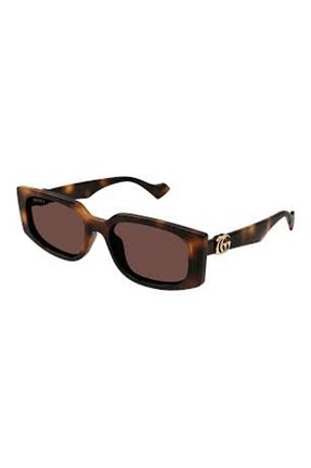 عینک آفتابی سفید زنانه 55 Gucci - کد 936618609