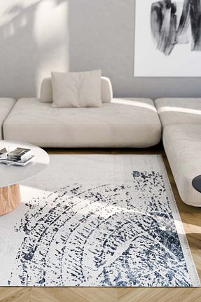 کناره طوسی فرش ماشینی Oriente Home - کد 936650633