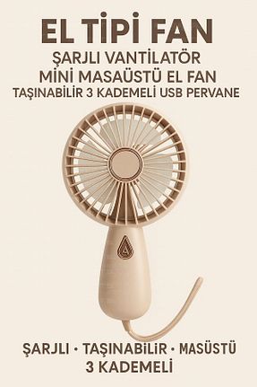 پنکه صورتی Mini Fan Polygold - کد 936635720