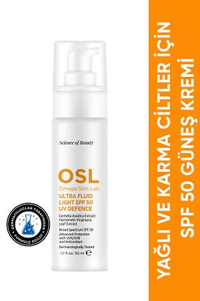 کرم ضد آفتاب بدن SPF 50 + OSL Omega Skin Lab - کد 47477582