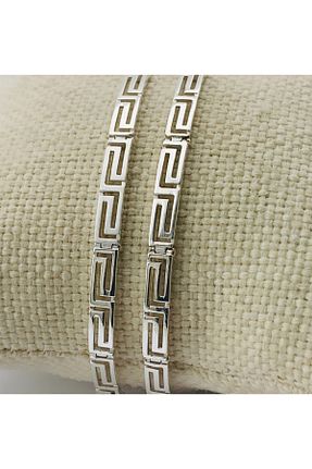 دستبند نقره سفید مردانه 925 عیار BUTİK GÜMÜŞ - کد 936659192