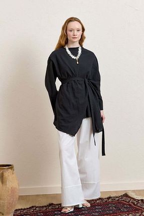 ست بالاتنه و پائین تنه مشکی زنانه بافتنی ceylan otantik - کد 936704866