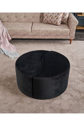 پوف و نیمکت مشکی 80 x 40 FAVORA - کد 936761946