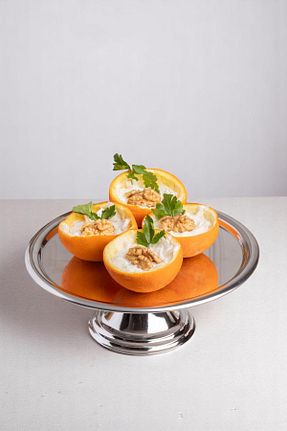 بشقاب طوسی استیل ضد زنگ Mirilliahome - کد 936731984