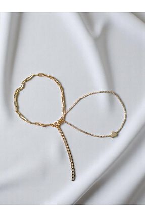 خلخال جواهر طلائی زنانه Desodes - کد 936923502