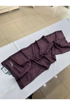 شال بنفش زنانه پنبه پلی استر Bonjela - کد 933574513
