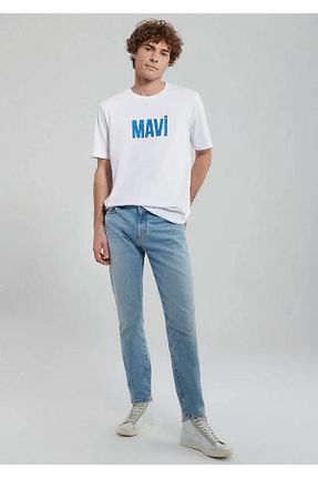 تیشرت سفید مردانه رگولار Mavi - کد 750675079