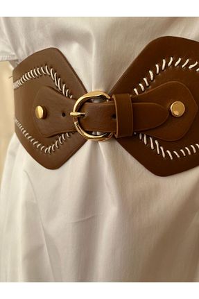 کمربند قهوه ای زنانه GREEY - کد 936815487