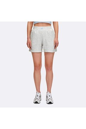 شلوارک و برمودا طوسی زنانه رگولار New Balance - کد 806530656