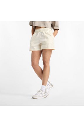 شلوارک و برمودا بژ زنانه پنبه ای New Balance - کد 935352984