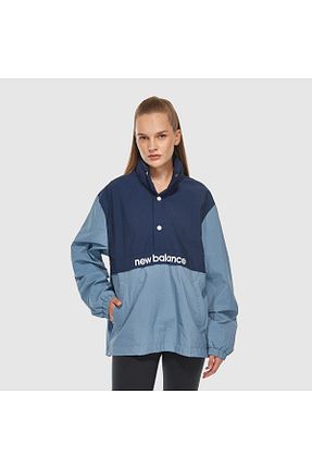 بادگیر و بارانی اسپرت سرمه ای زنانه پلی استر New Balance - کد 858805690