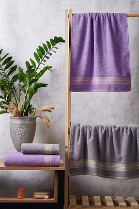 حوله طوسی پنبه ای Elaganya - کد 936831234
