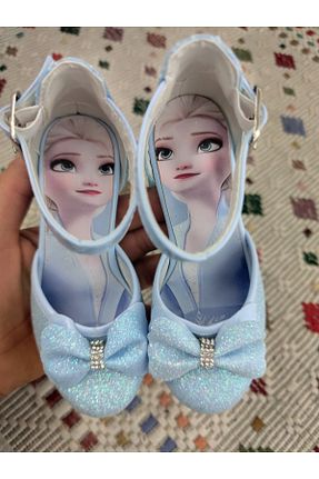 کفش مجلسی آبی بچه گانه چرم مصنوعی ŞAWURO - کد 927153388