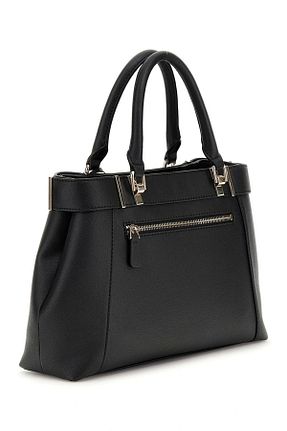 کیف دوشی مشکی زنانه پلی اورتان Guess - کد 903214110