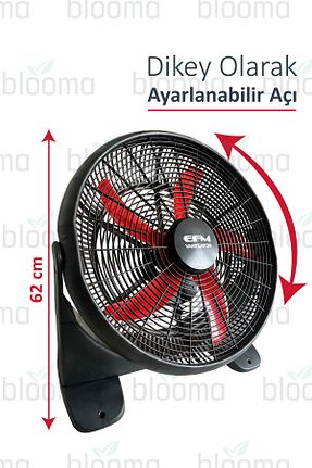 پنکه مشکی Ayaklı Blooma - کد 935030445