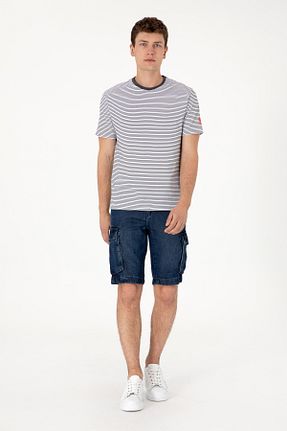 شلوارک و برمودا آبی مردانه جین U.S. Polo Assn. - کد 936920293
