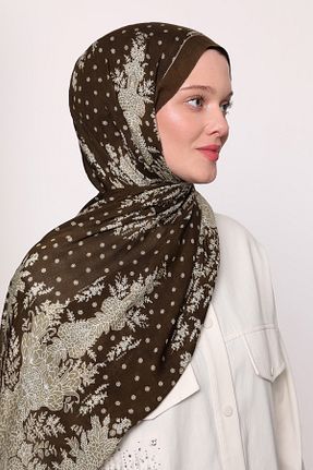 شال قهوه ای زنانه LuvenSara - کد 936903501
