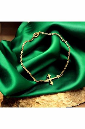 دستبند جواهر طلائی زنانه روکش طلا JEICON ATELIER - کد 882167773