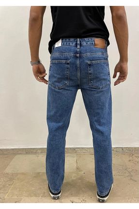 شلوار جین سرمه ای مردانه پاچه لوله تفنگی 2Y PREMIUM - کد 936906356