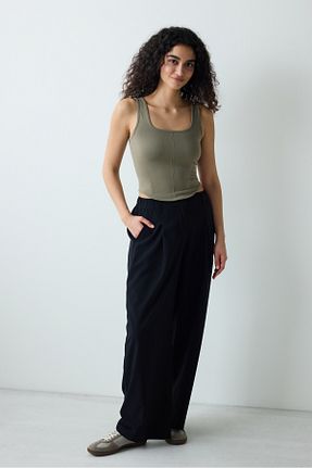 بلوز خاکی زنانه رگولار Penti - کد 901446543