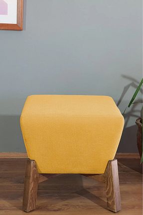 پوف و نیمکت زرد 45 x 45 KURGU - کد 936905114