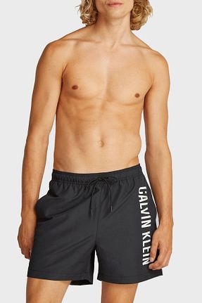 شلوارک ساحلی مشکی مردانه پلی استر Calvin Klein - کد 900776133