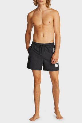 شلوارک ساحلی مشکی مردانه پلی استر Calvin Klein - کد 900776133