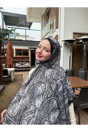 شال مشکی زنانه MODA - کد 898624514