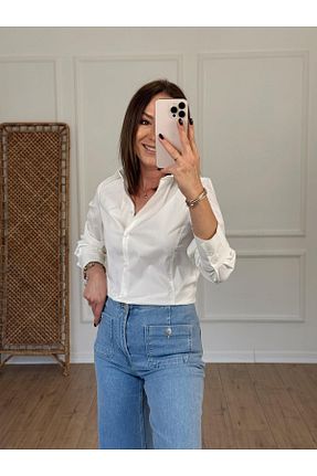 پیراهن نباتی زنانه یقه پیراهنی X-Young - کد 937026273
