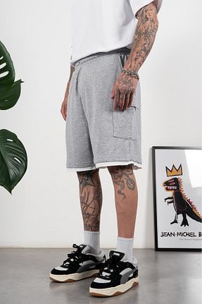 شلوارک و برمودا رنگی مردانه سایز بزرگ Twobucks - کد 819457117